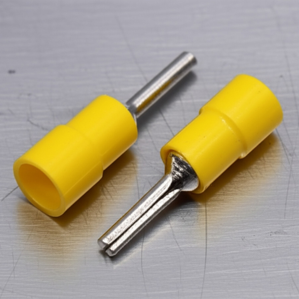 Terminal Tipo Pin Aislado para Conexión de Breakers Industriales (Bolsa x 50)